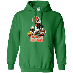 Mickey Mouse Cleveland Browns American Football Nfl Sports Shirt Pullover Hoodie Sweatshirt Pullover Hoodie Sweatshirt - parenttees