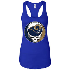 Los Angeles Rams Grateful Dead Steal Your Face Football Nfl Shirts Women Tank Top Women Tank Top - parenttees