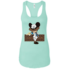 Louis Vuitton Mickey Dance Tshirt Women Tank Top Women Tank Top - parenttees