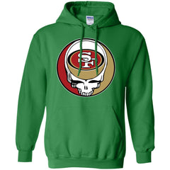 San Francisco 49ers Grateful Dead Steal Your Face Football Nfl Shirts Pullover Hoodie Sweatshirt Pullover Hoodie Sweatshirt - parenttees