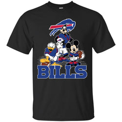 Mickey Mouse Buffalo Bills American Football Nfl Sports Shirt Men Cotton T-Shirt