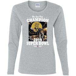 Nfl – New Orleans Saints We Are The Champion 2019 Super Bowl Football Women Long Sleeve Shirt