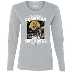 Nfl – New Orleans Saints We Are The Champion 2019 Super Bowl Football Women Long Sleeve Shirt Women Long Sleeve Shirt - parenttees