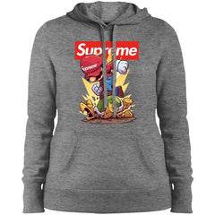 Supreme Mario Gaming T-shirt Women Hooded Sweatshirt Women Hooded Sweatshirt - parenttees