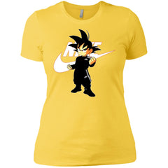 Best Goku Nike Gift Friends T-shirt Women Cotton T-Shirt T-Shirts - parenttees