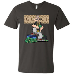 Gucci Cartoon T-shirt Men V-Neck T-Shirt Men V-Neck T-Shirt - parenttees