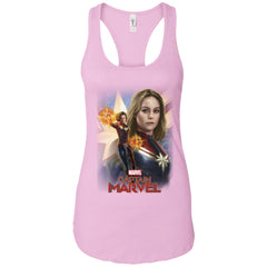 Marvel Captain Marvel Powers Portrait Women Tank Top Women Tank Top - parenttees