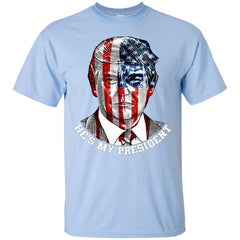 Donald Trump American Flag T-shirt Men Cotton T-Shirt Men Cotton T-Shirt - parenttees