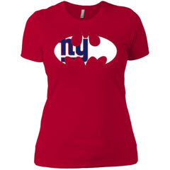 We Are The New York Giants Batman Nfl Mashup Women Cotton T-Shirt Women Cotton T-Shirt - parenttees