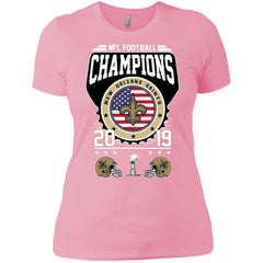 Nfl – Football Champions New Orleans Saints Super Bowl 2019 Women Cotton T-Shirt Women Cotton T-Shirt - parenttees