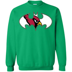 We Are The Arizona Cardinals Batman Nfl Mashup Crewneck Pullover Sweatshirt Crewneck Pullover Sweatshirt - parenttees