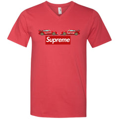 Best Supreme Car T-shirt Men V-Neck T-Shirt Men V-Neck T-Shirt - parenttees