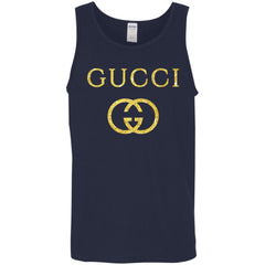 Gucci Logo Vintage Inspired Men Cotton Tank Men Cotton Tank - parenttees