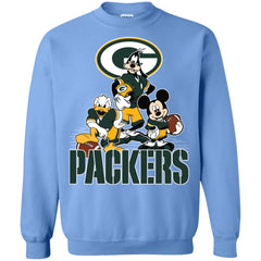 Mickey Mouse Green Bay Packer American Football Nfl Sports Shirt Crewneck Pullover Sweatshirt Crewneck Pullover Sweatshirt - parenttees