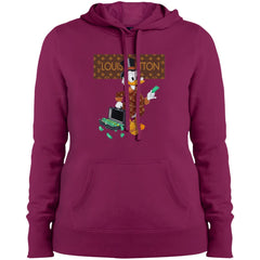 Louis Vuitton Donald Duck T-shirt Women Hooded Sweatshirt Women Hooded Sweatshirt - parenttees