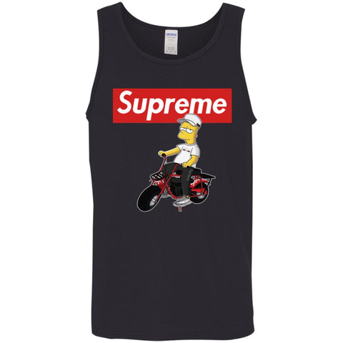 Supreme Car T-shirt Men Cotton Tank Black / X-Small Men Cotton Tank - parenttees