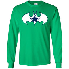 We Are The Dallas Cowboys Batman Nfl Mashup Men Long Sleeve Shirt Men Long Sleeve Shirt - parenttees