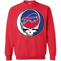 Buffalo Bills Grateful Dead Steal Your Face Football Nfl Shirts Crewneck Pullover Sweatshirt Crewneck Pullover Sweatshirt - parenttees