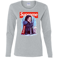 Supreme Game Of Thrones T-shirt Women Long Sleeve Shirt Women Long Sleeve Shirt - parenttees