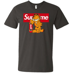 Supreme Tiger T-shirt Men V-Neck T-Shirt Men V-Neck T-Shirt - parenttees