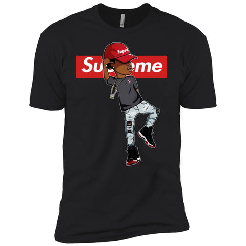 Supreme Marquese Scott T-shirt Men Short Sleeve T-Shirt Black / X-Small Men Short Sleeve T-Shirt - parenttees