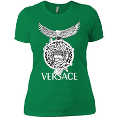 Versace Supervip Logo T-shirt Women Cotton T-Shirt Women Cotton T-Shirt - parenttees