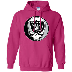 Oakland Raiders Grateful Dead Steal Your Face Football Nfl Shirts Pullover Hoodie Sweatshirt Pullover Hoodie Sweatshirt - parenttees
