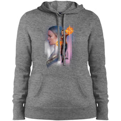 Captain Marvel Flying Space Portrait Women Hooded Sweatshirt Women Hooded Sweatshirt - parenttees