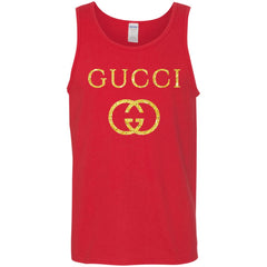 Gucci Logo Vintage Inspired Men Cotton Tank Men Cotton Tank - parenttees