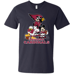 Mickey Mouse Arizona Cardinals American Football Nfl Sports Shirt Men V-Neck T-Shirt Men V-Neck T-Shirt - parenttees