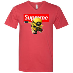 Supreme Minion T-shirt Trending Men V-Neck T-Shirt Men V-Neck T-Shirt - parenttees