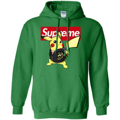 Supreme Pikachu T-shirt Pullover Hoodie Sweatshirt Pullover Hoodie Sweatshirt - parenttees