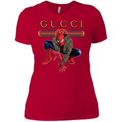 Spider Man Gucci Funny  Trend T- Shirt Women Cotton T-Shirt Women Cotton T-Shirt - parenttees