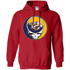 Nashville Predators Grateful Dead Steal Your Face Hockey Nhl Shirts Pullover Hoodie Sweatshirt Pullover Hoodie Sweatshirt - parenttees