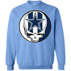 Dallas Cowboys Grateful Dead Steal Your Face Football Nfl Shirts Crewneck Pullover Sweatshirt Crewneck Pullover Sweatshirt - parenttees