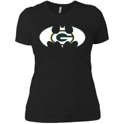 We Are The Green Bay Packers Batman Nfl Mashup Women Cotton T-Shirt