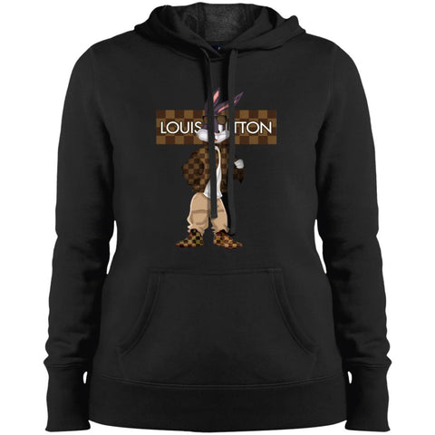 Louis Vuitton Rabbit Beauty T-shirt Women Hooded Sweatshirt Black / X-Small Women Hooded Sweatshirt - parenttees