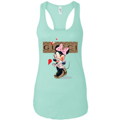 Couple Gucci Minnie Tshirt Valentine's Day Women Tank Top Women Tank Top - parenttees