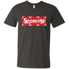 Louis Vuitton Box Supreme T-shirt Men V-Neck T-Shirt Men V-Neck T-Shirt - parenttees