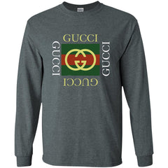 Gucci Logo Gift T-shirt Men Long Sleeve Shirt Men Long Sleeve Shirt - parenttees