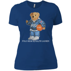 Polo Bear Ralph Lauren Women Cotton T-Shirt Women Cotton T-Shirt - parenttees