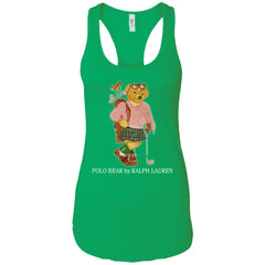 Polo Bear Ralph Lauren T-shirt Women Tank Top Women Tank Top - parenttees