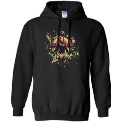 Captain Marvel Cracked Paint Splatter Logo Pullover Hoodie Sweatshirt