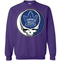 Toronto Maple Leafs Grateful Dead Steal Your Face Hockey Nhl Shirts Crewneck Pullover Sweatshirt Crewneck Pullover Sweatshirt - parenttees