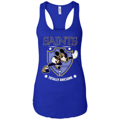 Nfl – New Orleans Saints Totally Awesome Mickey Mouse Super Bowl 2019 Football Women Tank Top Women Tank Top - parenttees