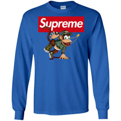 Supreme Monkey T-shirt Men Long Sleeve Shirt Men Long Sleeve Shirt - parenttees