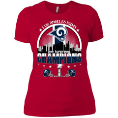 Nfl – Los Angeles Rams 2019 Super Bowl Champions Football Women Cotton T-Shirt Women Cotton T-Shirt - parenttees