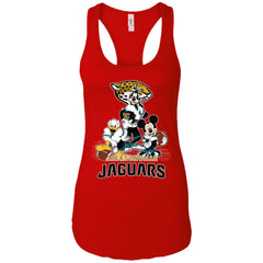 Mickey Mouse Jacksonville Jaguar American Football Nfl Sports Shirt Women Tank Top Women Tank Top - parenttees