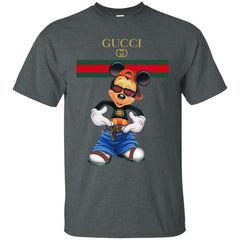 Gucci Logo Mickey Gift Trending T-shirt Men Cotton T-Shirt Men Cotton T-Shirt - parenttees