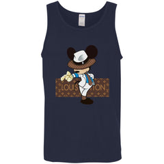 Louis Vuitton Mickey Dance Tshirt Men Cotton Tank Men Cotton Tank - parenttees